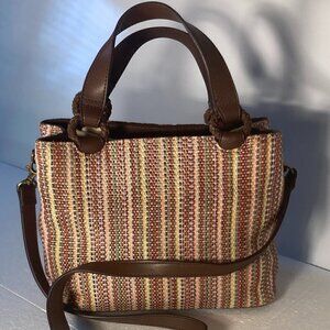 Relic Pink Tweed handbag Handle/Shoulder Strap casual office closet staple